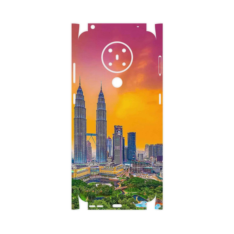 برچسب پوششی ماهوت مدل City of Kuala Lumpur-FullSkin مناسب برای گوشی موبایل نوکیا 5.3