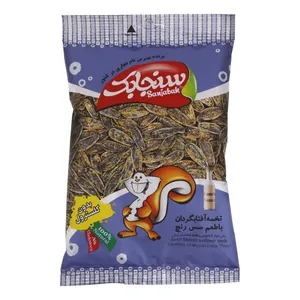 تخمه آفتابگردان با طعم سس رنچ سنجابک - 105 گرم