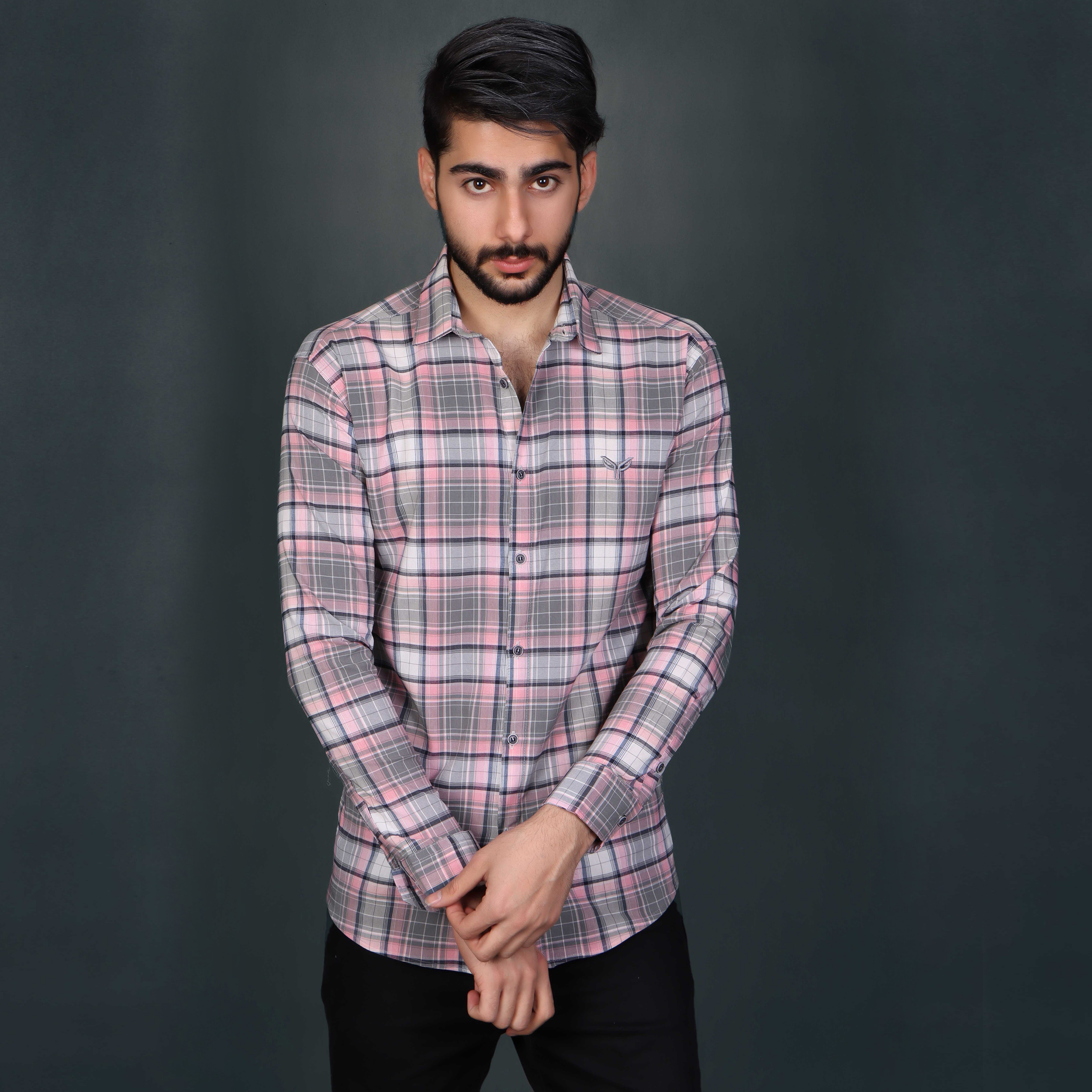 نکته خرید - قیمت روز پیراهن آستین بلند مردانه پیکی پوش مدل M02531 خرید