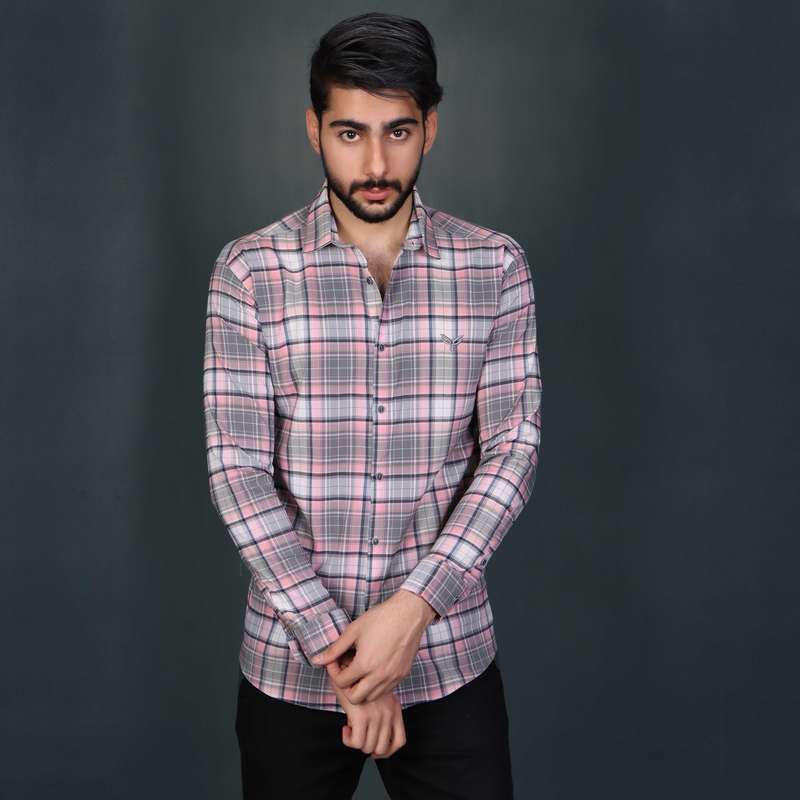 پیراهن آستین بلند مردانه پیکی پوش مدل M02531