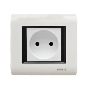 پریز برق ایران الکتریک مدل دیاموند
