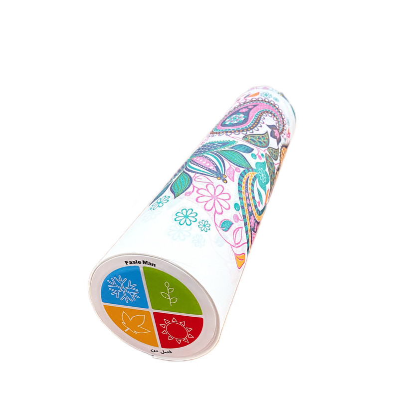 سفره یکبار مصرف  فصل من مدل کاغذی  کد 70 رول 12 متری