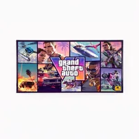 ماوس پد مدل GTA 6 سایز 70*30 سانتی متر