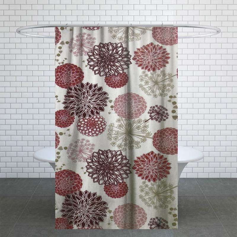 پرده حمام کد PH273 سایز 180x180 سانتی متر پرده حمام کد PH273 سایز 180x180 سانتی متر