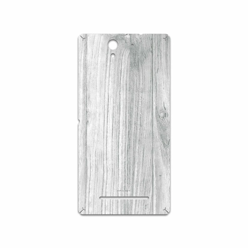 برچسب پوششی ماهوت مدل White Wood مناسب برای گوشی موبایل سونی Xperia C3 Dual