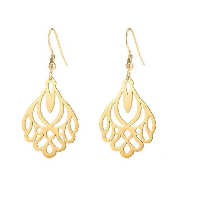 گوشواره طلا 18 عیار زنانه قیراط کد GH3692