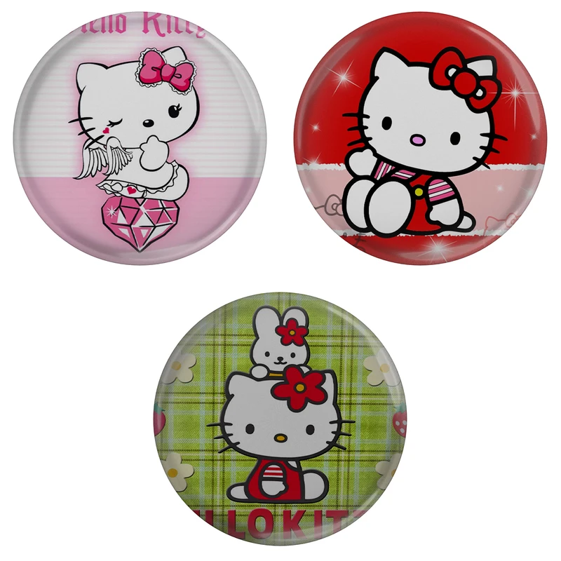 پیکسل مدل S3-1 طرح انیمیشن هلو کیتی مجموعه 3 عددی