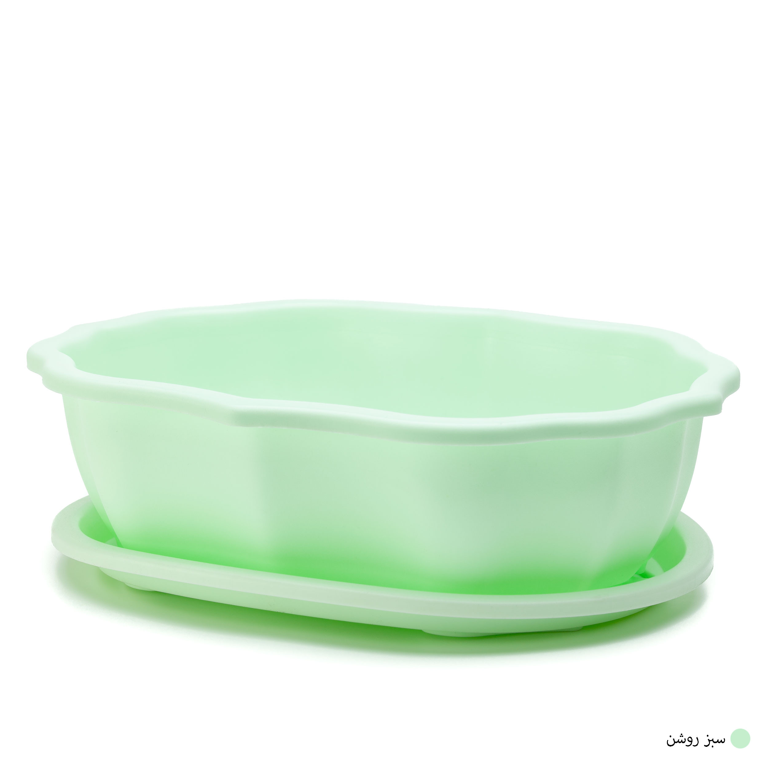 گلدان گل آذین مدل پلاستیکی کد 633