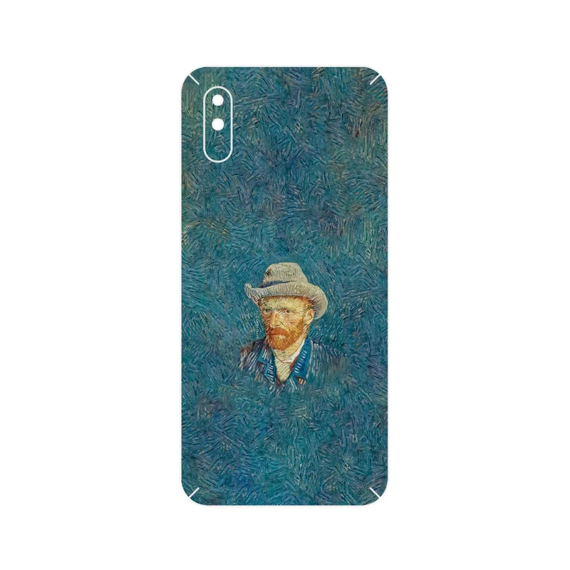 برچسب پوششی ماهوت مدل Self portrait with a gray felt hat مناسب برای گوشی موبایل شیائومی Redmi 9A