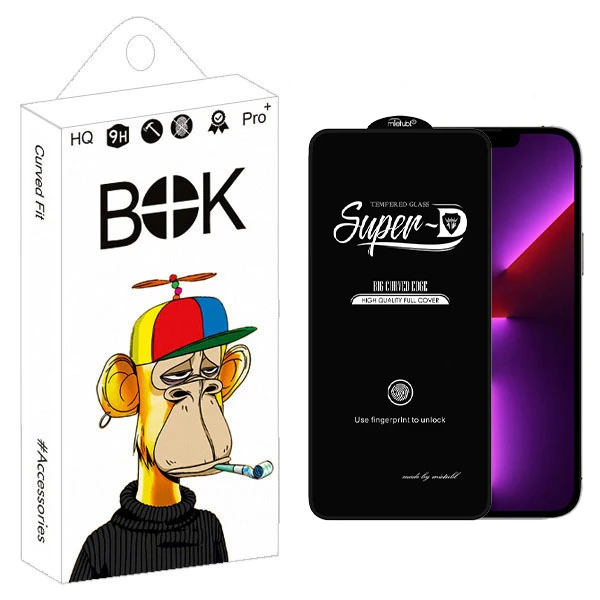 محافظ صفحه نمایش بوک مدل SuperD Pro مناسب برای گوشی موبایل اپل iPhone 13 Pro Max