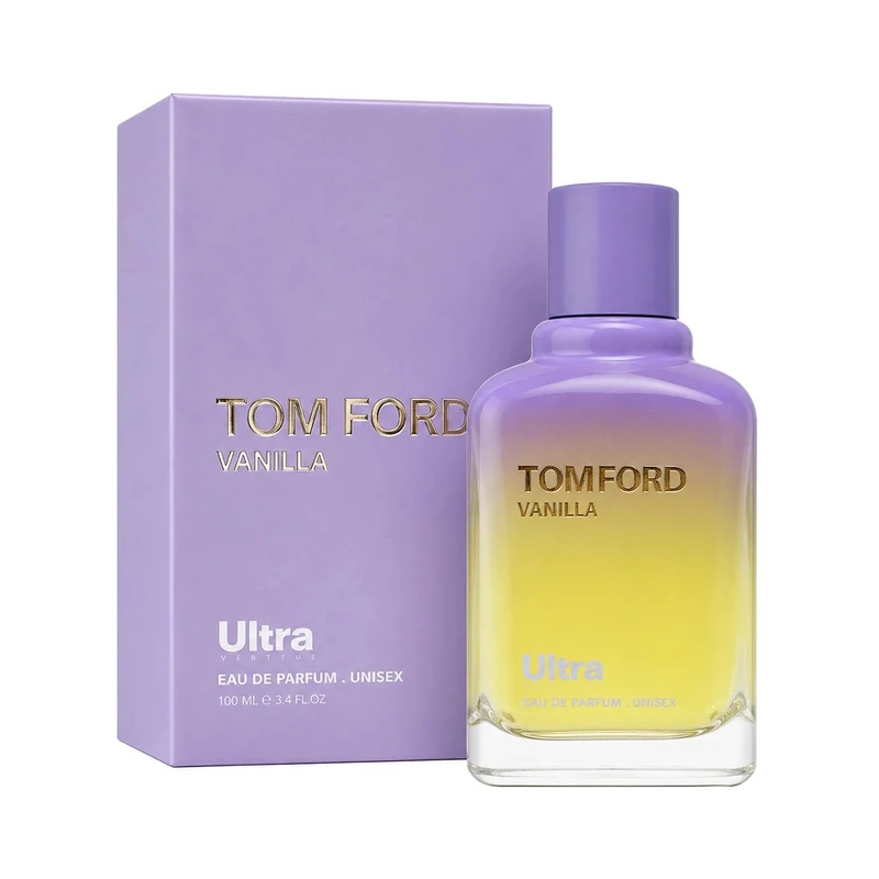 ادوپرفیوم اولترا ویرچوآل مدل TOM FORD VANILLA با رایحه گرم، تند حجم 100 میلی‌لیتر