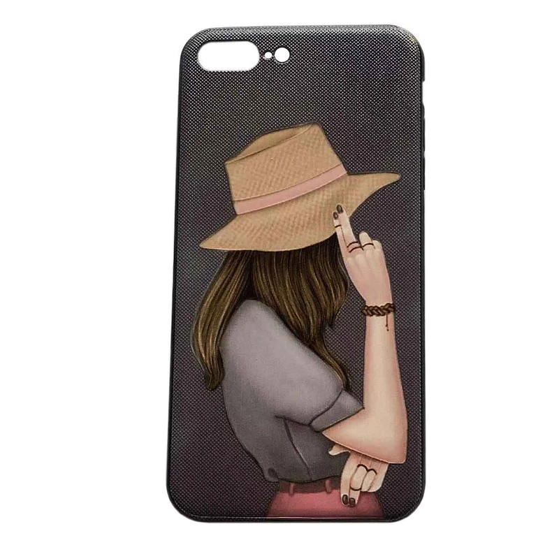 کاور طرح Girl کد Gry02078p مناسب برای گوشی موبایل اپل iphone 7 plus /8 plus