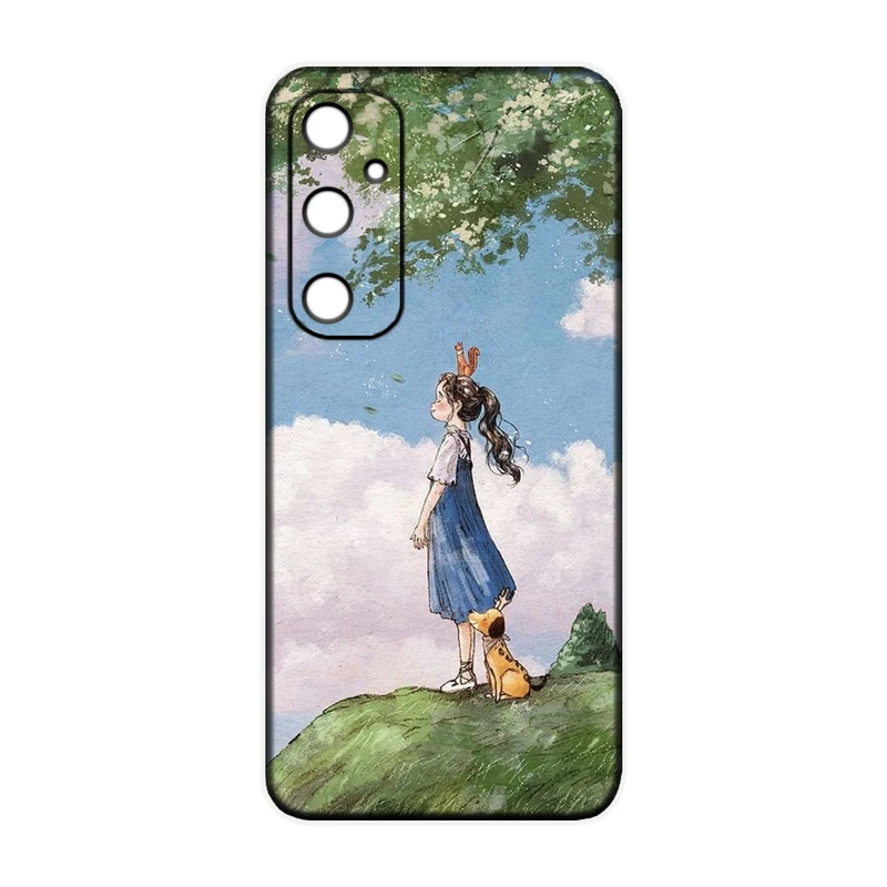 کاور مدل دخترانه کد 244 مناسب برای گوشی موبایل سامسونگ Galaxy A55