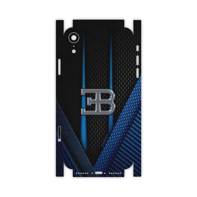 برچسب پوششی ماهوت مدل BUGATTI-FullSkin مناسب برای گوشی موبایل اپل iPhone Xr