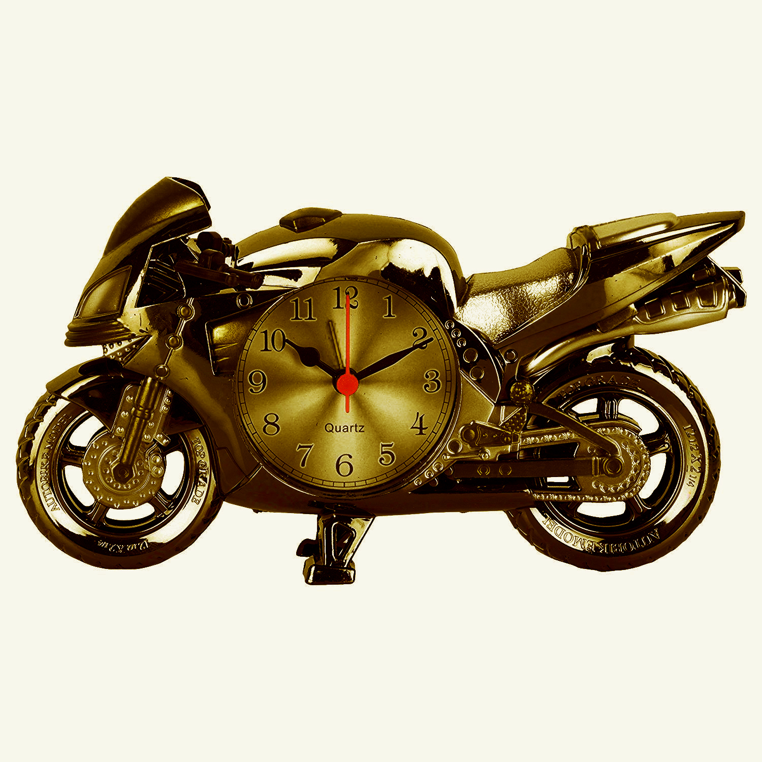 ساعت رومیزی طرح موتورسیکلت مدل PF169B