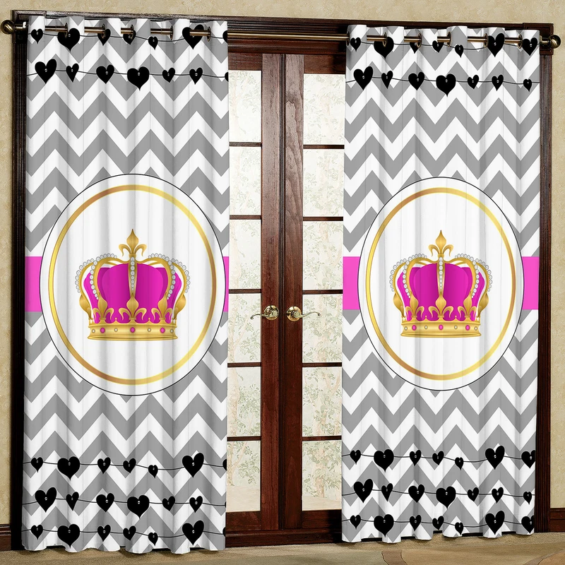 پرده مدل تاج مخمل پانچی کد 4184 سایز 200x140 سانتی متر