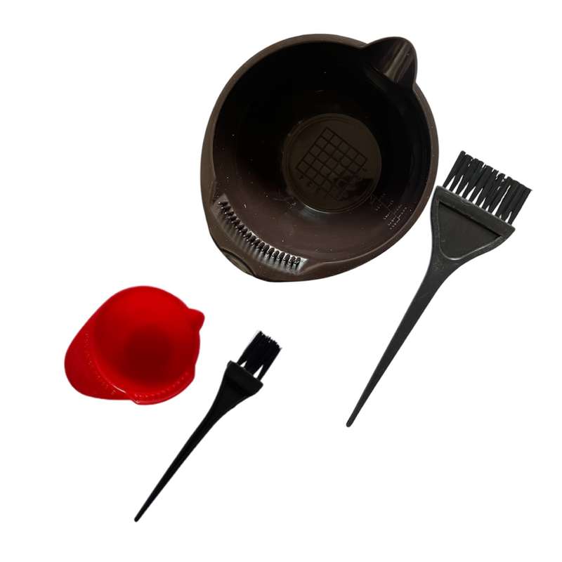 کاسه رنگ مو مدل  z_x  بسته 2 عددی به همراه برس رنگ بسته 2 عددی