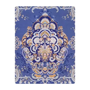 ملحفه آدنو مدل آریا کد IR118 دونفره سایز 220x250 سانتی متر