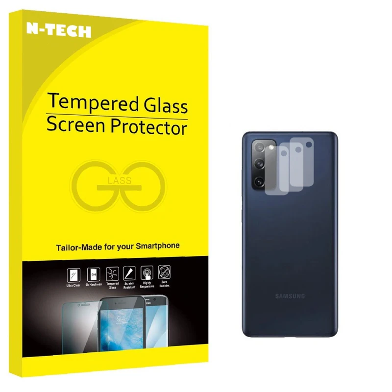  محافظ لنز دوربین انتک مدل LSNK-01 مناسب برای گوشی موبایل سامسونگ Galaxy S20 Fe بسته سه عددی
