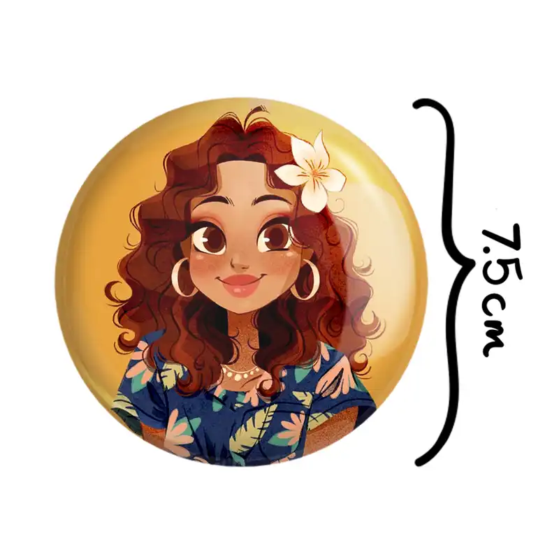 آینه جیبی خندالو مدل دخترانه کد 25625