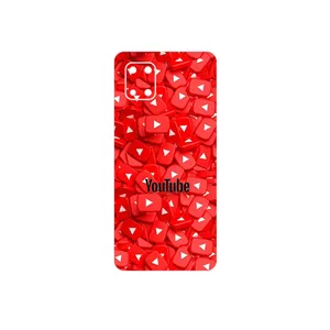 MAHOOT Youtube Cover Sticker for Samsung Galaxy Note 10 Lite