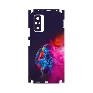 MAHOOT Smoke Rainbow Digital Art 1-FullSkin Cover Sticker for Xiaomi Redmi Note 10 Pro