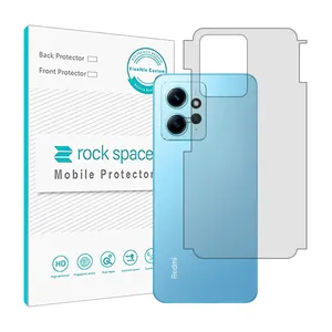Transparent Rockspace HyGEL phone back protector suitable for Xiaomi Redmi Note12 4G mobile phone