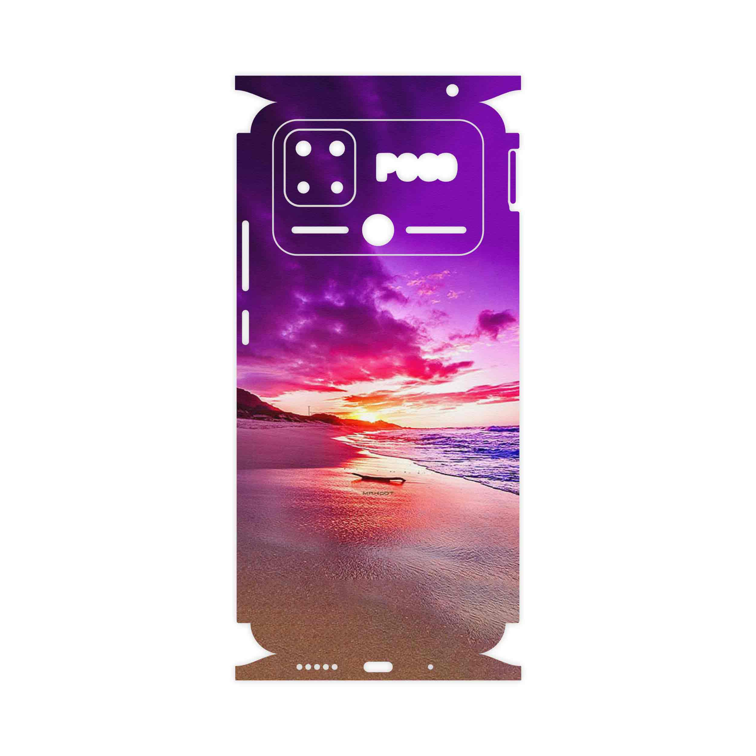 برچسب پوششی ماهوت مدل Sunset-FullSkin مناسب برای گوشی موبایل شیائومی Poco C40