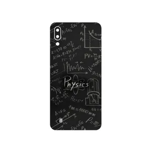 MAHOOT Physics Science Cover Sticker for Samsung Galaxy M10