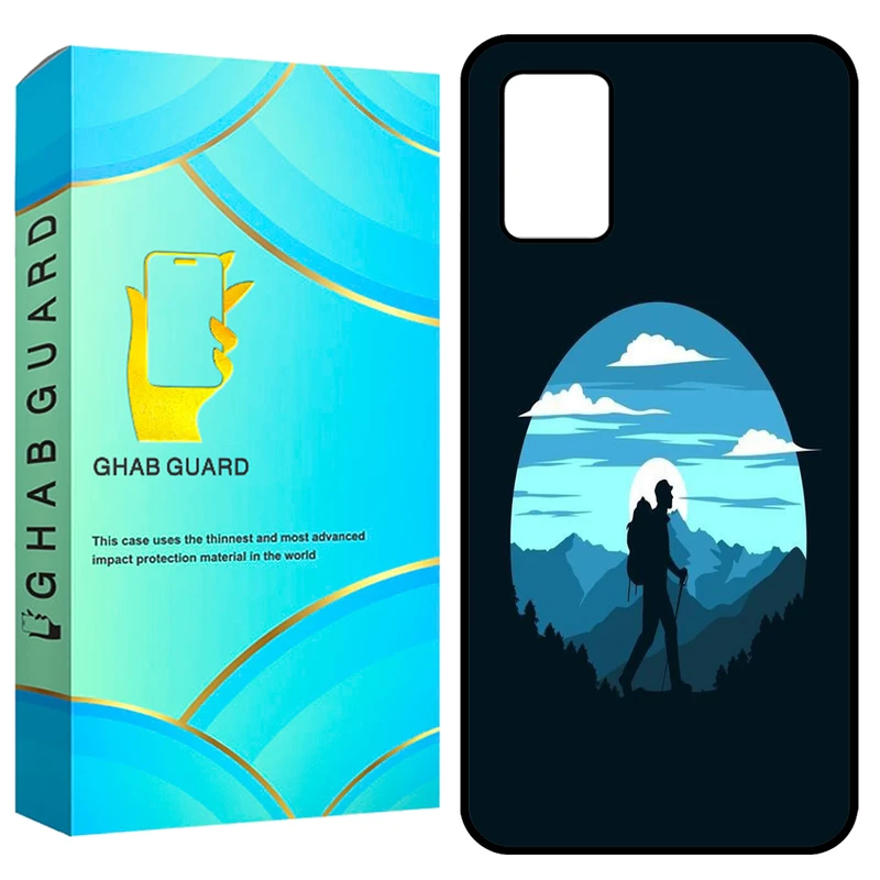 کاور قاب گارد طرح کوهنورد مدل GCHPA03S مناسب برای گوشی موبایل سامسونگ Galaxy A02s / M02s / A03s  