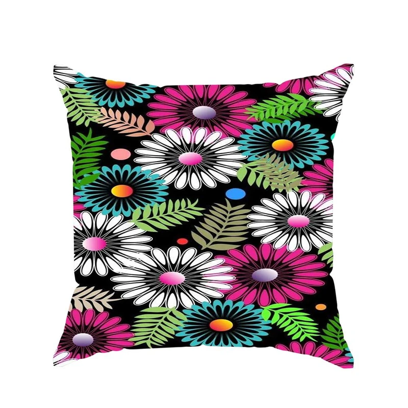 کوسن پاد آفرین مدل فانتزی طرح گل گلی کد 02829