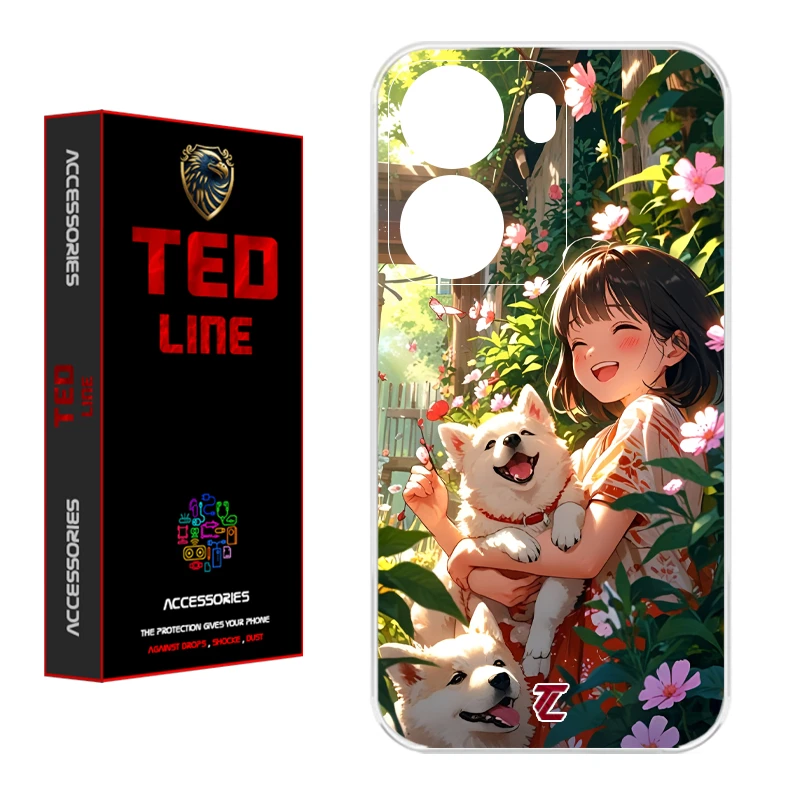 کاور تدلاین طرح سگ کد 1177 مناسب برای گوشی موبایل شیائومی Redmi A5