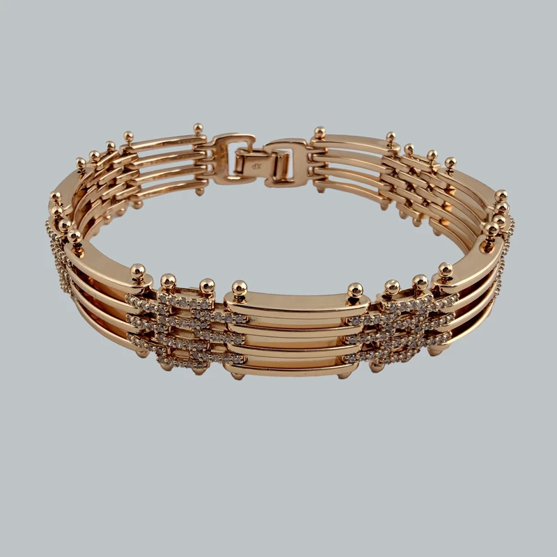 دستبند زنانه ژوپینگ نگین‌دار مدل X001035900