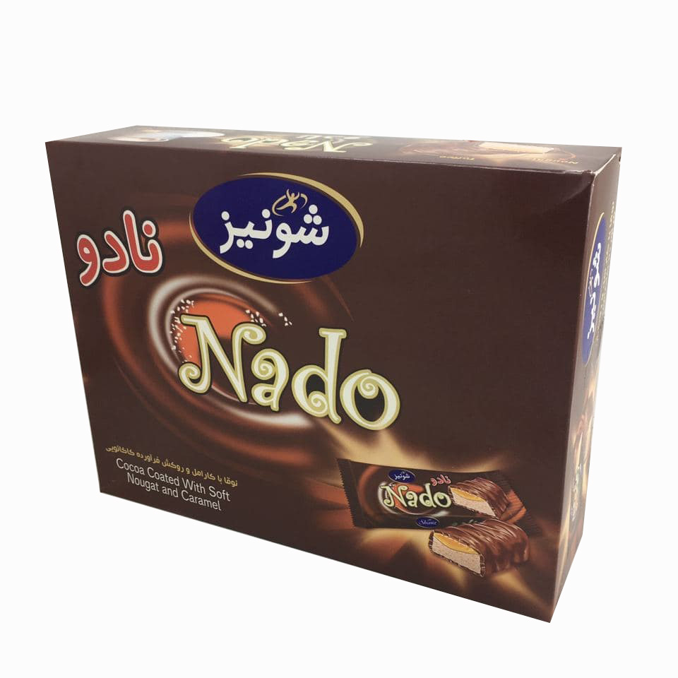 تافی کاراملی با روکش کاکائویی نادو شونیز - 500 گرمی