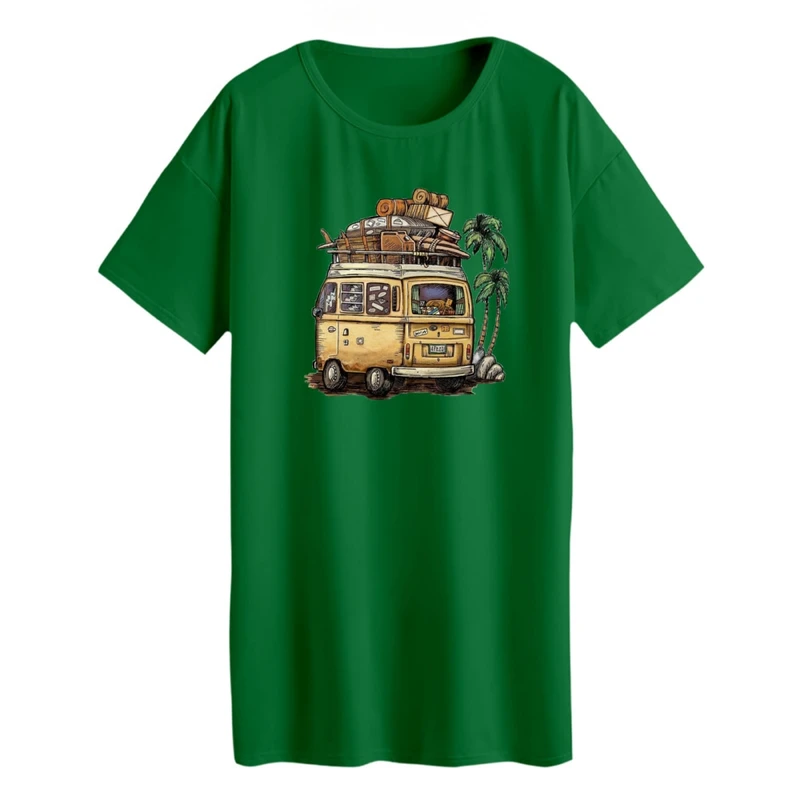 تی شرت لانگ آستین کوتاه زنانه مدل فولوکس کد 5