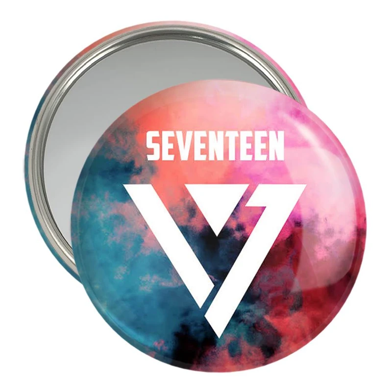 آینه جیبی خندالو مدل گروه سونتین Seventeen  کد 12499