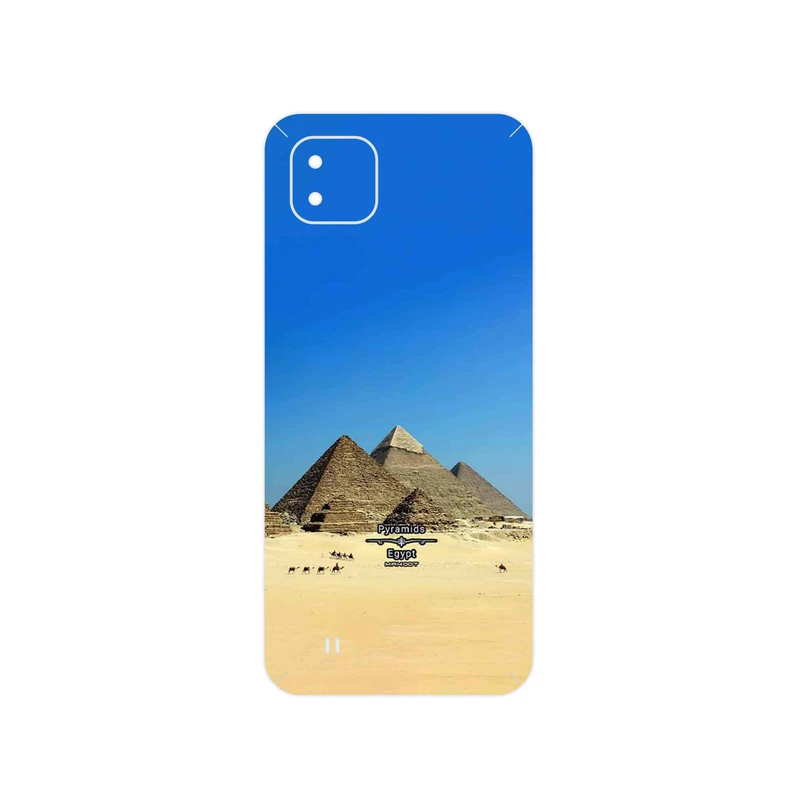 برچسب پوششی ماهوت مدل Pyramids of Egypt مناسب برای گوشی موبایل ریلمی C11 2021