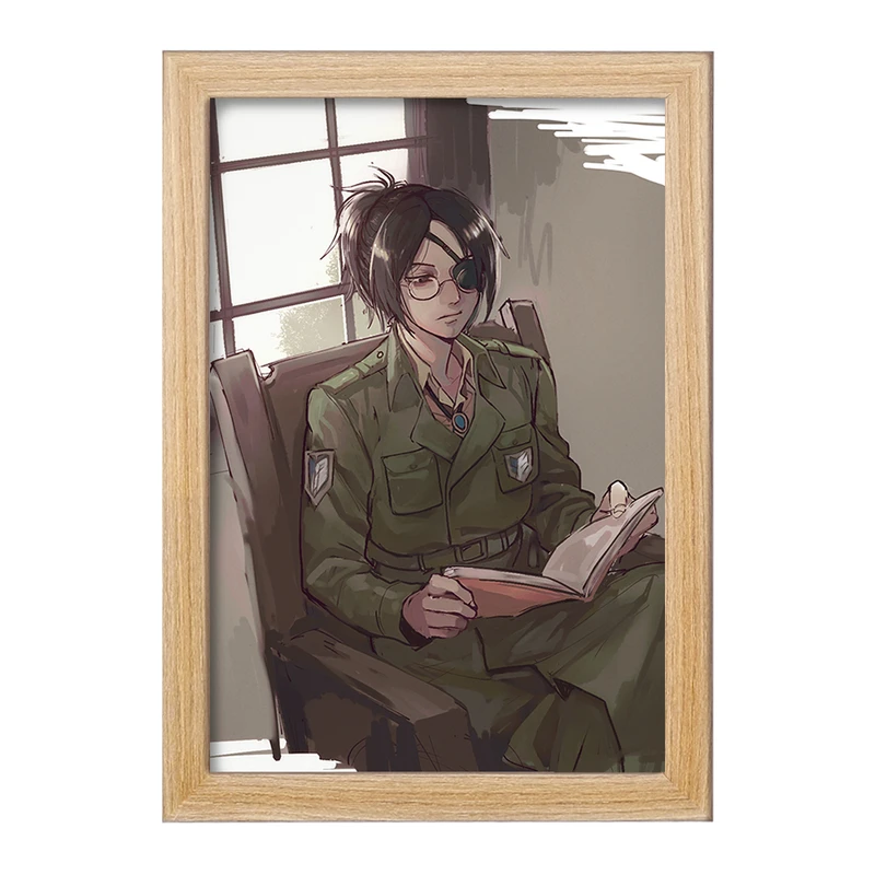 تابلو خندالو مدل هانجی انیمه اتک آن تایتان Attack on Titan  کد 18609