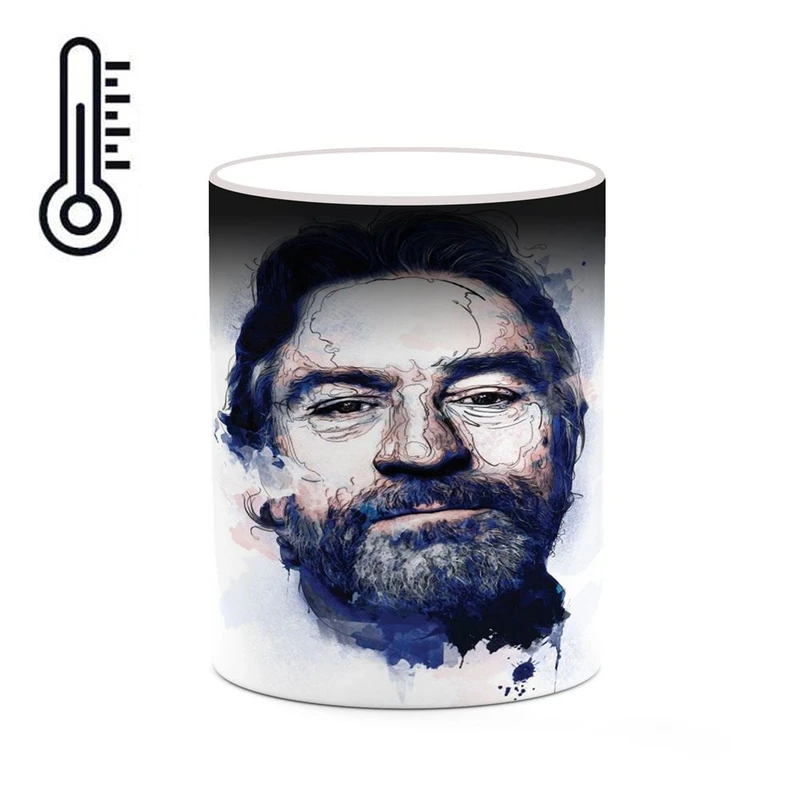 ماگ حرارتی کاکتی طرح رابرت دنیرو Robert De Niro مدل mgh27166