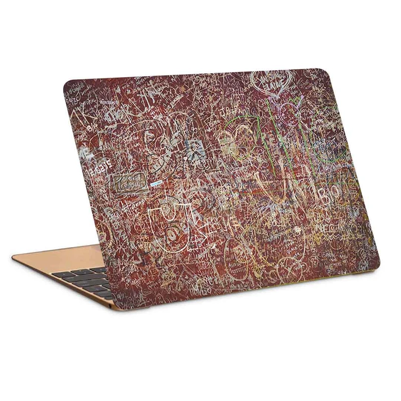 استیکر لپ تاپ طرح dirty wall with graffitiکد c-234مناسب برای لپ تاپ 15.6 اینچ
