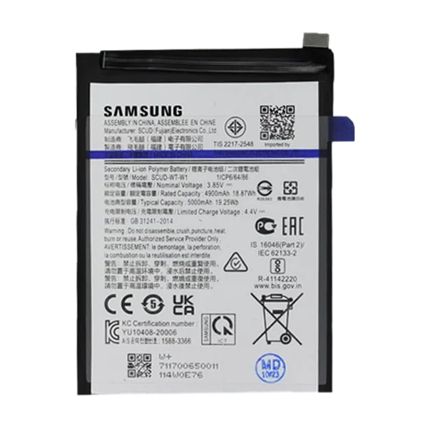باتری موبایل مدل wt-s-w1 ظرفیت 5000میلی آمپر ساعت مناسب برای گوشی موبایل  سامسونگ GALAXY A14