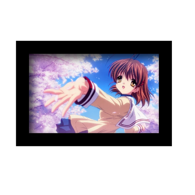 تابلو مدل انیمه پنتون طرح شکوفه های بهاری کد KM-AN3425