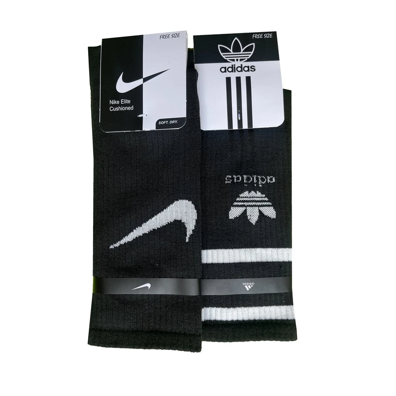 جوراب مردانه مدل کشی کد NKADBL1CI بسته 2 عددی