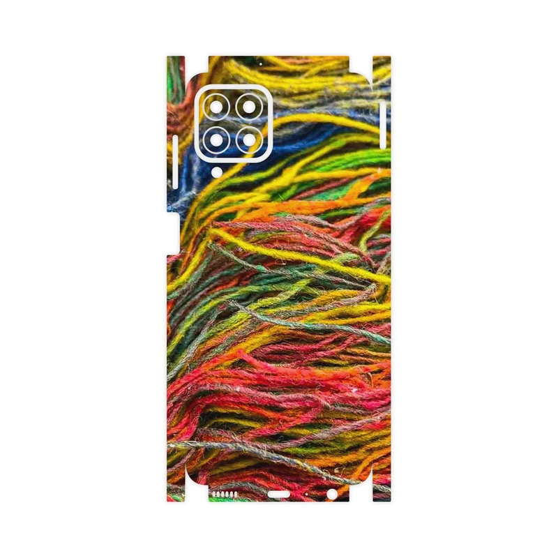 برچسب پوششی ماهوت مدل Fabric Texture 9-FullSkin مناسب برای گوشی موبایل سامسونگ Galaxy M33