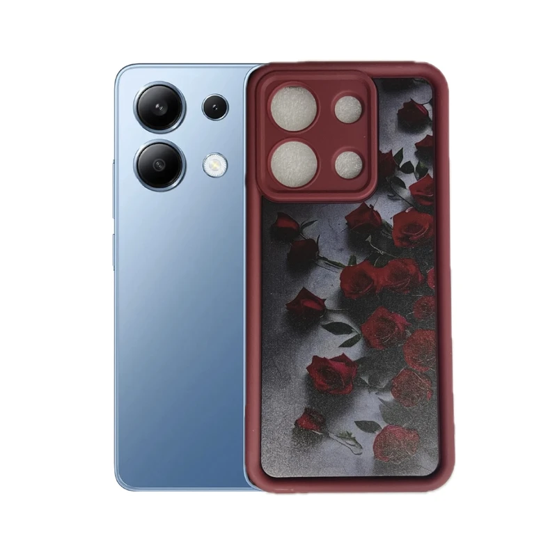 کاور طرح رز مناسب برای گوشی موبایل شیائومی Redmi Note 13 4g