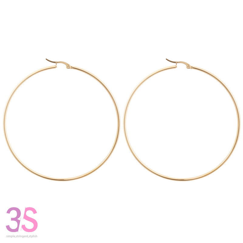 گوشواره زنانه طرح دایره کد 1272