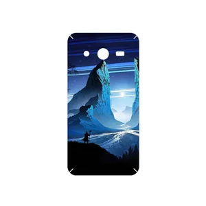 MAHOOT Blue Mountains Digital Art Cover Sticker for Samsung Galaxy Core 2