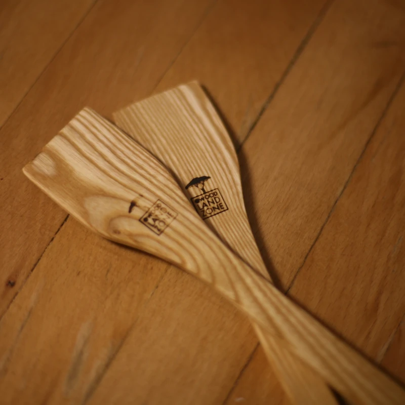 عکس شماره 2 : کفگیر چوبی مدل mini بسته 2 عددی