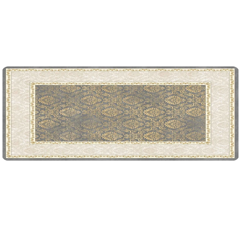 پادری مدل آشپزخانه جلو سینکی طرح فرش 265L6 پتینه سایز 46x109 سانتی متر