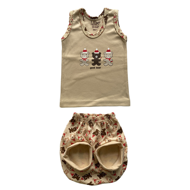 ست 3 تکه لباس نوزادی مدل 560